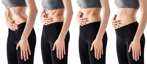 Die Leere der Bauch