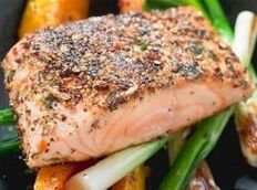 Fleisch und Gemüse